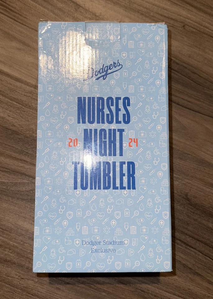 Los Angeles Dodgers  2024 NURSE NIGHT  TUMBLER SGA New In Box - Image 2 of 3