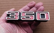 Oem 1971 - 1975 Chevrolet 350 V8 Impala Caprice Molding Emblem Script Vtg