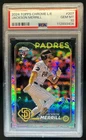 2024 Topps Chrome Logofractor Jackson Merrill RC Rookie #207 Padres PSA 10