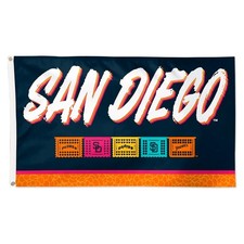 San Diego Baseball Team Connect City Flag 3x5 ft Padres Souvenir Wall Banner
