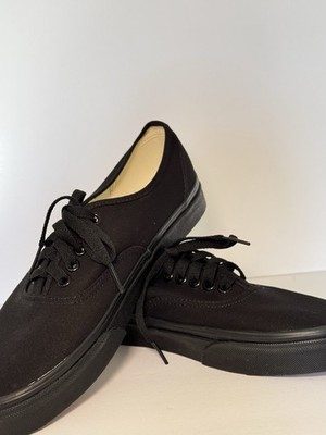Vans Authentic Black Sneakers Size 8 Men Sneakers