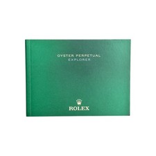 Rolex Explorer Manuale Istruzioni Booklet Inglese 556.02 Eng - 10.2017
