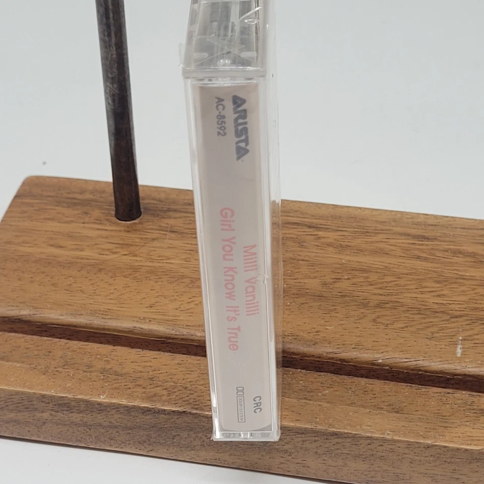 New Sealed Milli Vanilli "Girl You Know Its True" Cassette Tape CRC Release  - Image 2 of 3
