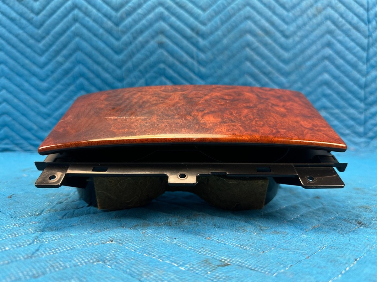 OEM Lexus LX470 Center Console Cup Holder w/ Wood Trim 55604-60130