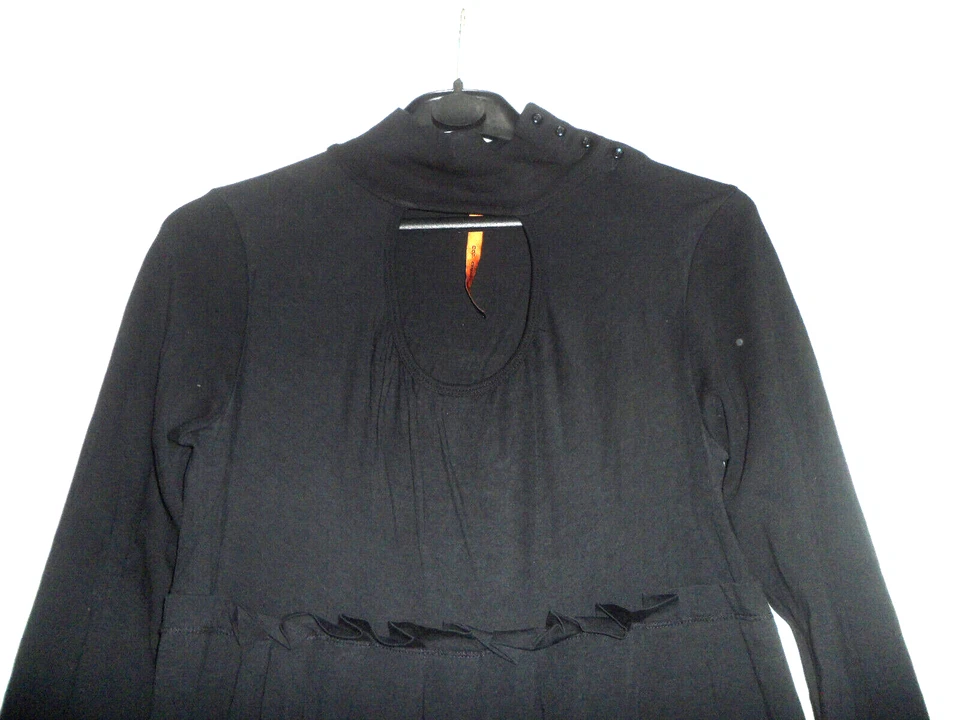 ROBE NOIRE ML "COP COPINE" TAILLE 38/40 TBE!!! - Photo 3/4