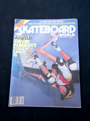 Skateboard World Magazine Vol 3 No 1 Feb 1979 DAVID HACKETT DEANO BUELLER