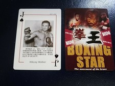 Mickey Walker Champion Boxing Star Professional Boxer Chinese Playing Card