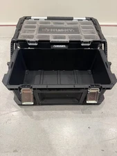 Husky Portable Tool Box With Organizer Lid