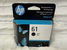HP 61 Black Ink Printer Cartridge CH561WN Works w/ DeskJet EXP 12/2025