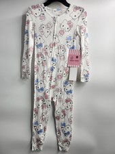 Toddler One-Piece Hello Kitty Viscose Sleeper Size 3T. SOFT