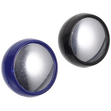 2 Pcs Vergrößerungsspiegel Gesichtsfeld-computerspiegel Konvexer Rückspiegel