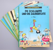 Johann und Pfiffikus ab 1. Auflage SC Humor Abenteuer Comic Album Carlsen Peyo