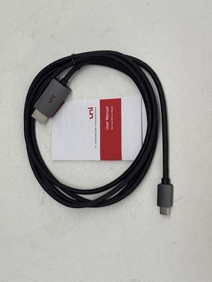 Uni USB C to HDMI Cable 6ft (4K@60Hz) Type C HDMI Cable for Home Office