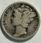 1923 P Mercury Silver Dime VF / Extra Fine XF