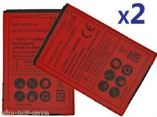 2 X Battery batteries for Sprint HTC EVO 4G PC36100 Droid incredible shift Snap