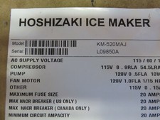 Hoshizaki KM520MAJ Ice Machine Condenser Fan Blade