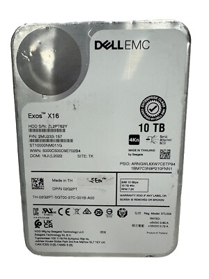 Dell Exos 7E2000 Seagate 1TB 2.5 Zoll SATA HDD Festplatte 7.2k 08DN1Y 1VE130-136