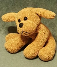 MCM GROUP CHELSEA PLUSH BEAN BAG PUPPY DOG LOVEY 5.5" STUFFED ANIMAL