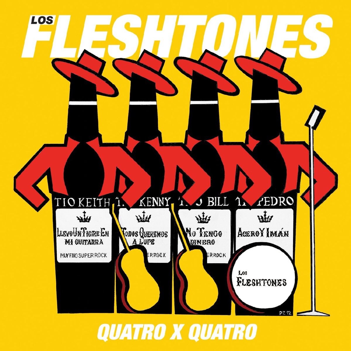 Los Fleshtones ‎– Quatro X Quatro (EP, Album)