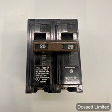 Used - Siemens RT-1076, 20A, 2 Pole Contactor 220-240V  Circuit Breaker