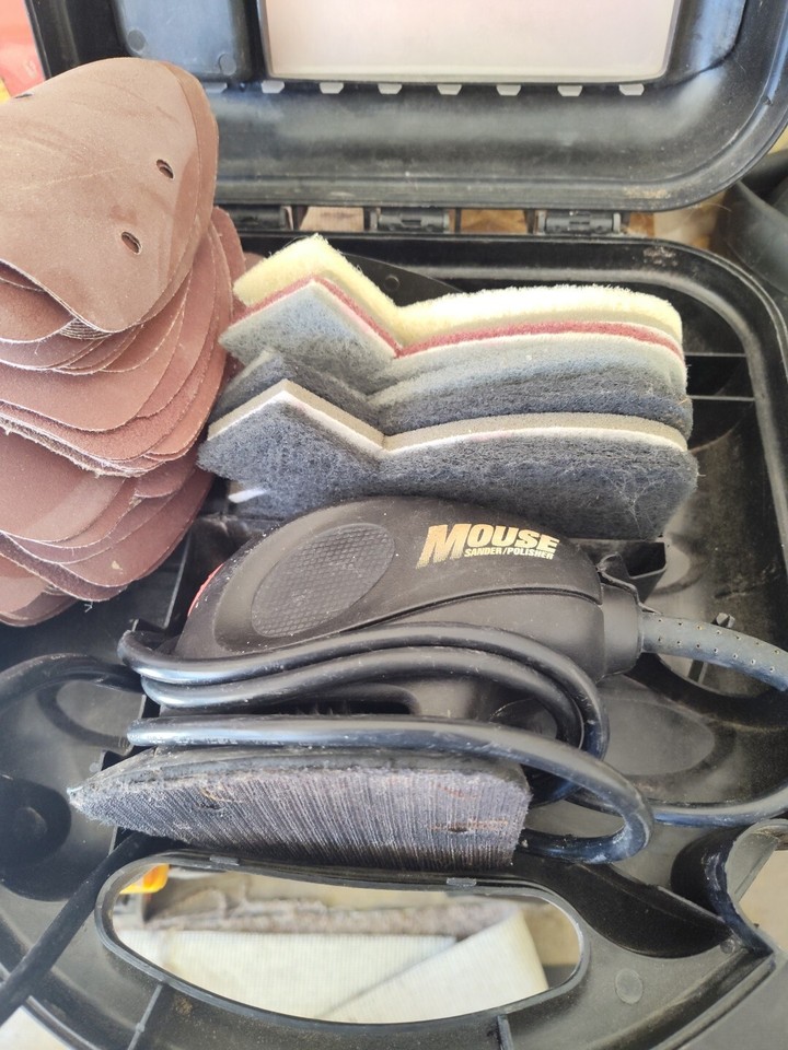 Craftsman Corded Mouse sander Polisher With Sanders Attachments eBay