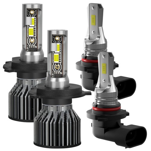 For Toyota 4Runner 1999-2002 Combo CSP LED Headlight Hi/Lo+Fog Light Bulbs 6500K - Picture 2 of 14