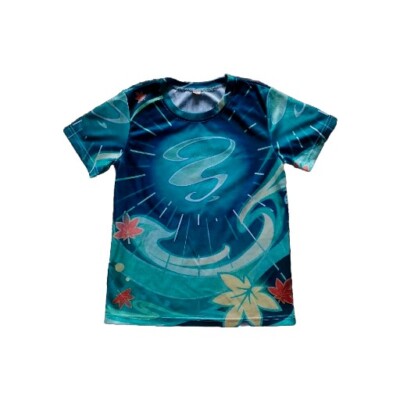 Genshin Impact Cosplay T-Shirt shirt / Anemo / Polyester / bügelfrei, Größe S