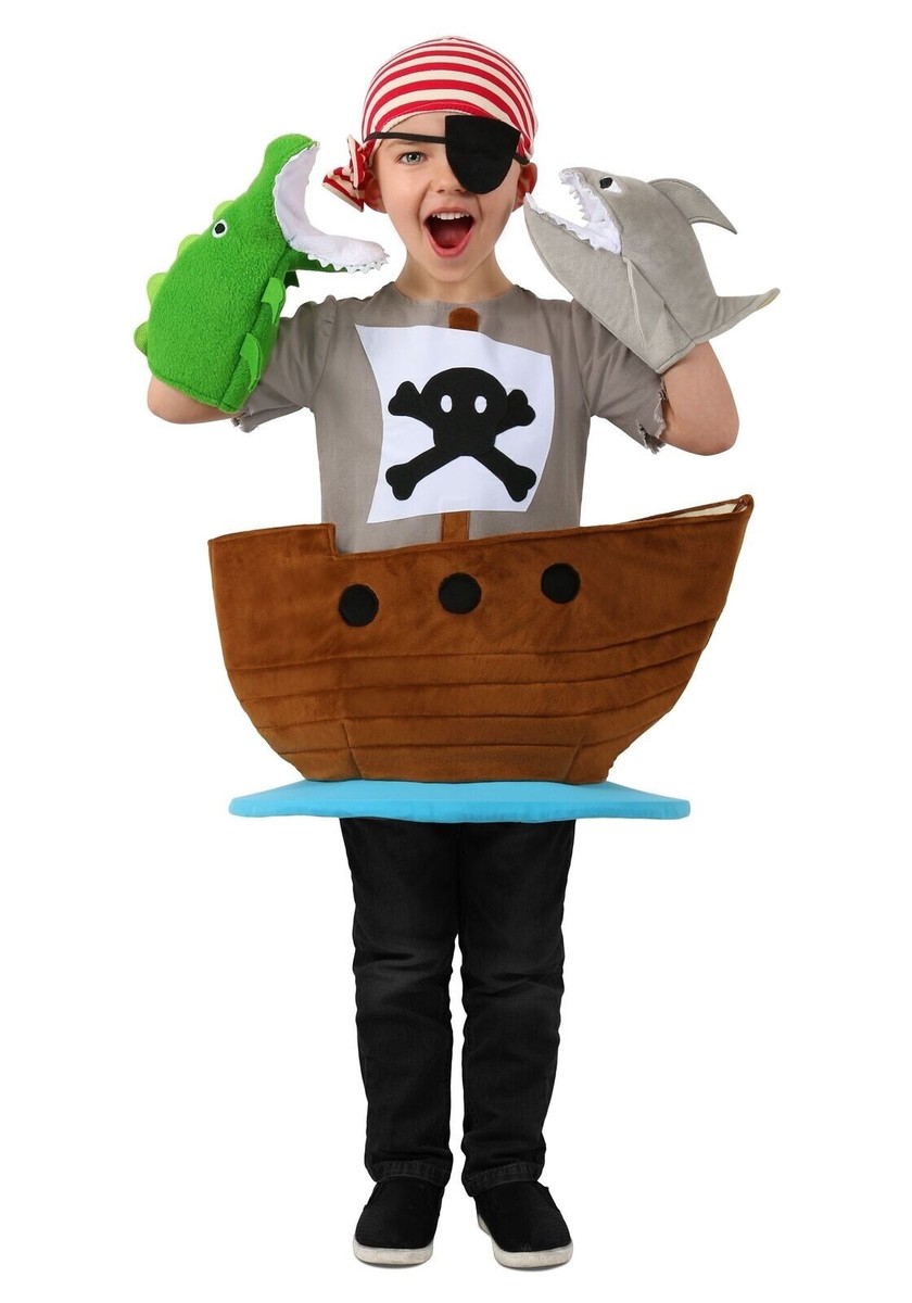 Princess Paradise Pirate Ship Candy Catcher Child Boys Costume