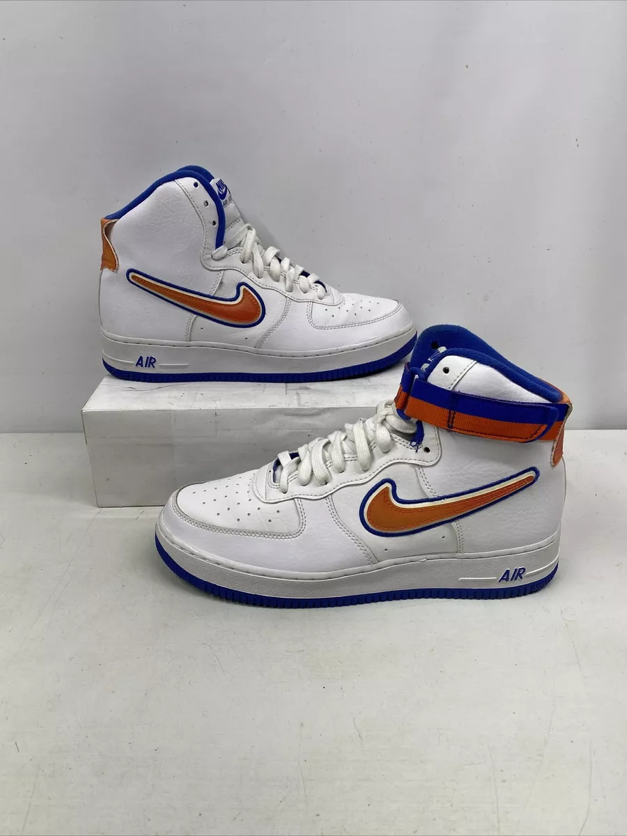 Nike Men's Air Force 1 High 07 LV8 Sport, White/Team Orange/Game