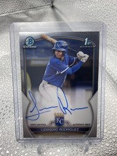 Lizandro Rodriguez 2023 Bowman Chrome 1st Bowman Auto
