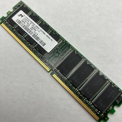 MICRON 256MB DDR SDRAM PC2700 333mhz MEMORY