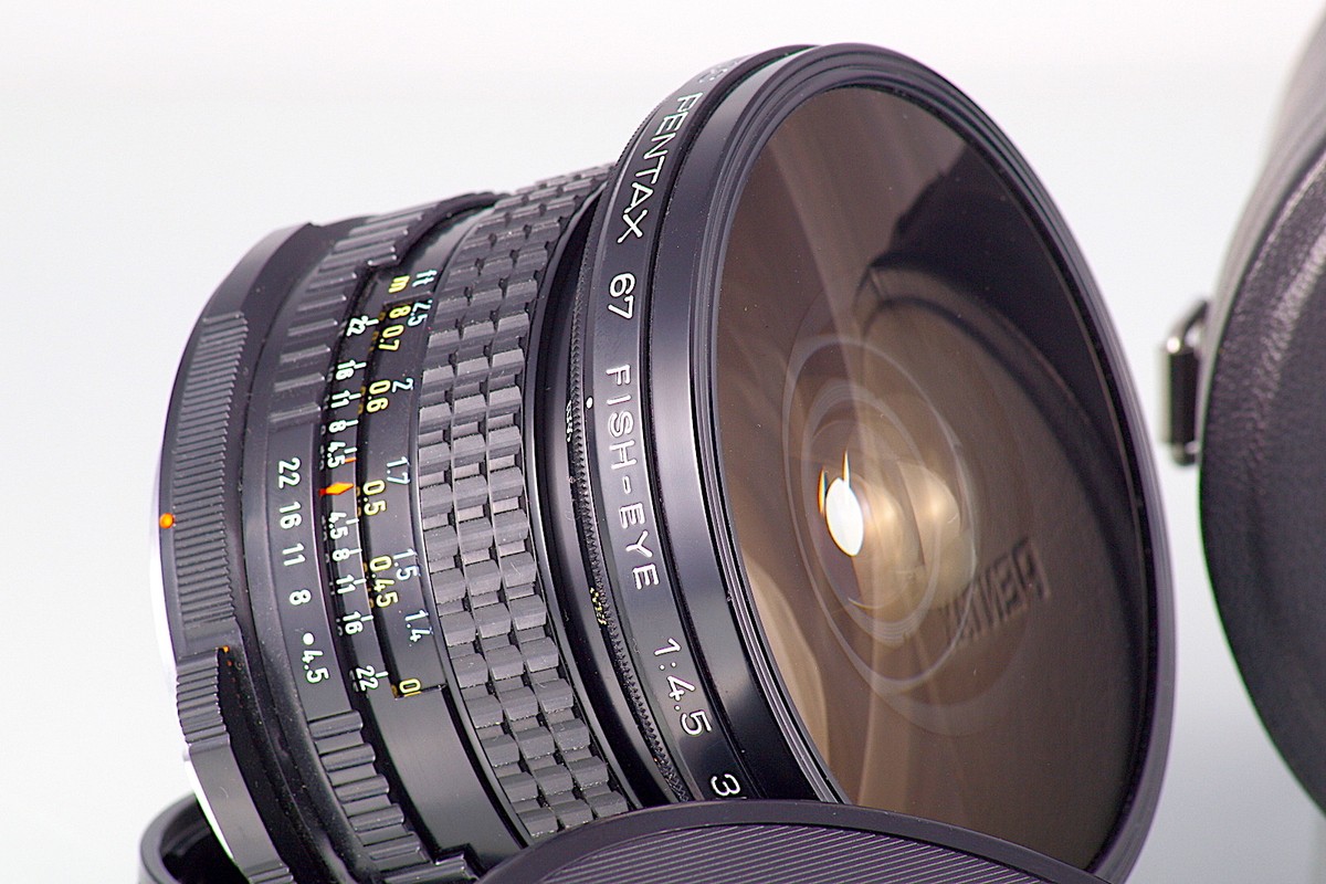 PENTAX 67 SMC F4.5 35 35mm 6x7 FISH-EYE CLA EXCELLENT TESTED LATE