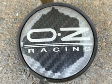 Oz Racing Wheels Custom Wheel Center Cap Black Carbon Finish M-653 Oz Racing Wheels Custom Wheel Center Cap Black Carbon Finish M-653