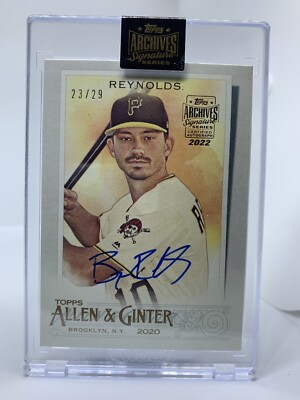 MLB 1st BRYAN REYNOLDSゴールドref auto