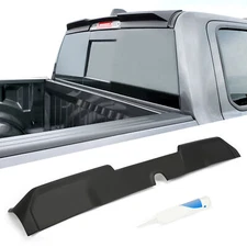 For 2019-2023 24 Dodge Ram 1500 Truck Crew Cab Matte Black Roof Spoiler Wing