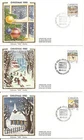 Canada Scott # 870-872 Christmas 1980 FDC, Set of 3 covers. Colorano Cachet.