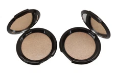 2X Becca Simmering Skin Perfector Pressed Highlighter Champagne Pop .085 oz