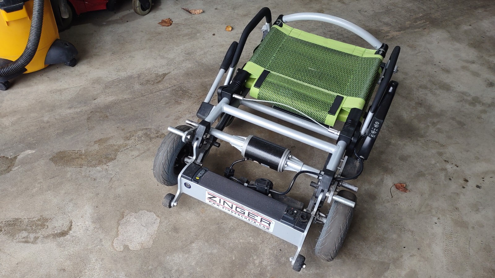 Zinger Lightweight Foldable Electric Wheelchair Good Used eBay