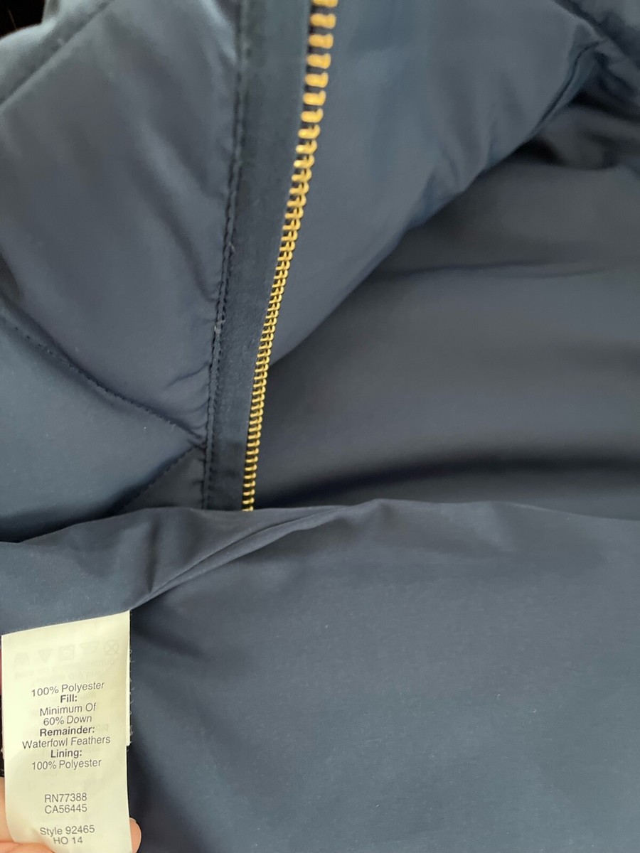 J.Crew quilted puffer vest Size XL | eBay