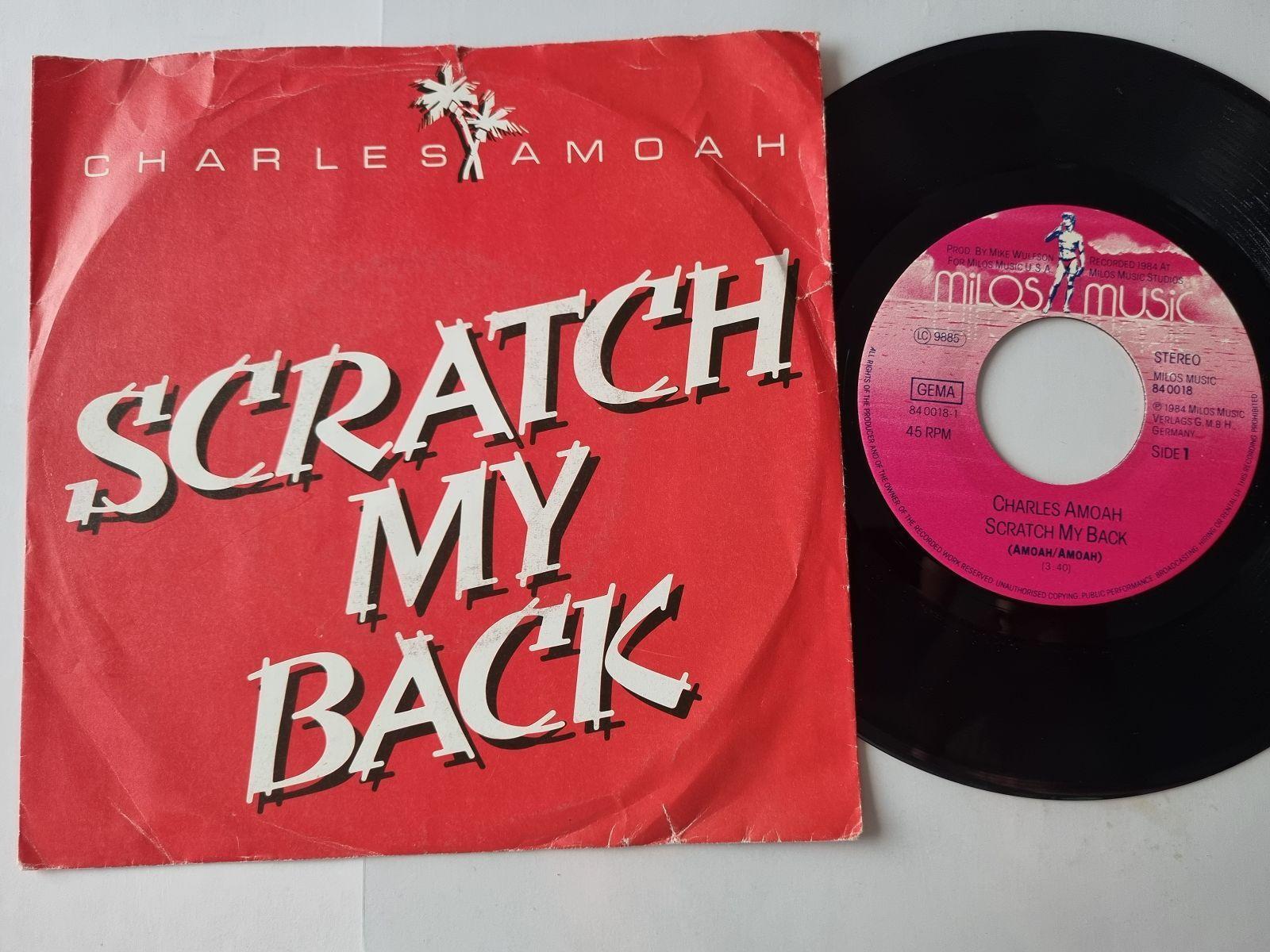 7"" Single Charles Amoah - Scratch my back Vinyl Germany