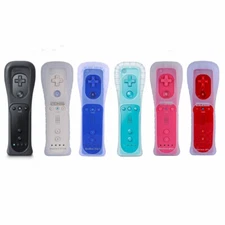2in1 Built in Motion Plus Wii Remote Controller Video Game Joypad For Wii Wii U