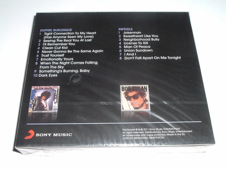 BOB DYLAN - EMPIRE BURLESQUE + INFIDELS - 2 x CD Album, Reissue, Box Set (2011) - Bild 2 von 2