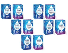 Thera Tears Dry Eye Lubricant & Nighttime Gel .6 Fl Oz 30 Ct Each - Pack of 5