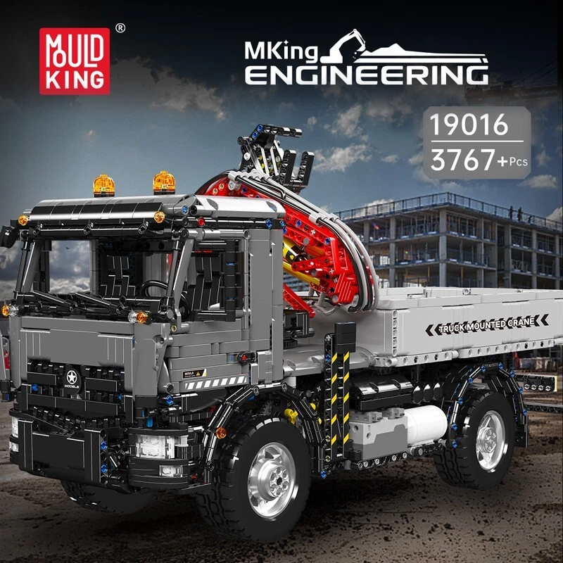 Mould King 19016 Transport Crane Vehicle Remote Control Car Building Block Toy - Image 2 of 4