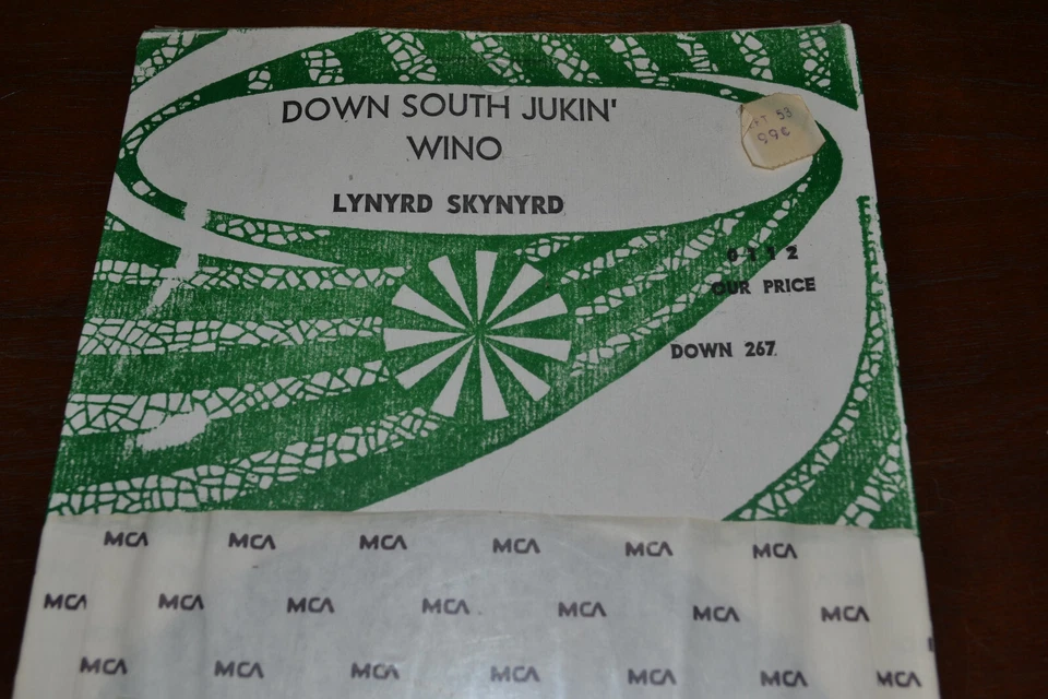 Lynyrd Skynyrd MEGA-RARE 45 SEALED Long Sleeve 1978 WINO / DOWN SOUTH JUNKIN' SS - Image 2 of 4