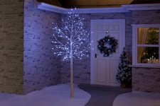 LED Birch Tree Christmas - 3 Colours, Static or Twinkling Xmas Trees !
