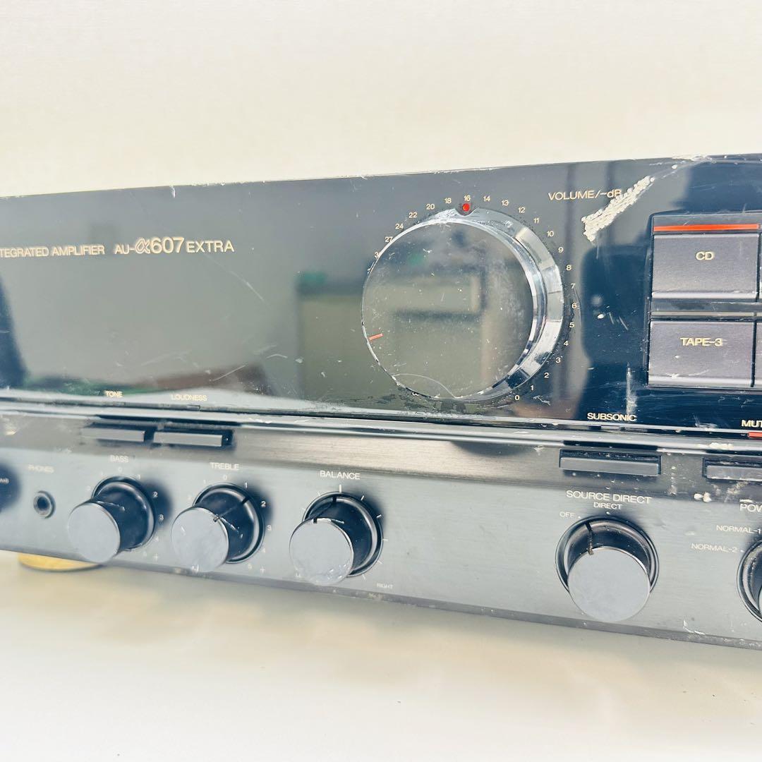 ト*ン様 SANSUI AU-607L EXTRA インテグレーテッドアンプ Sansui AU-α607L Extra Integrated Amplifier Vintage Audio