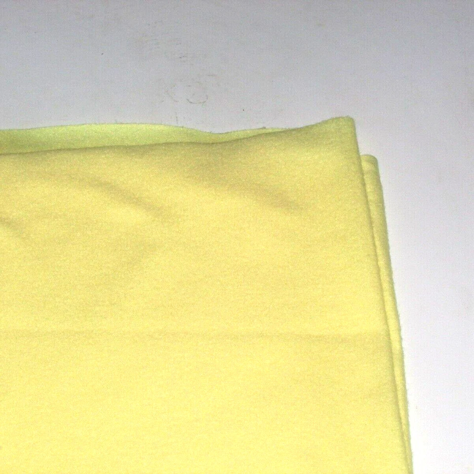 FLANNEL CLOTH yellow rem 18 x 33" lightweight (sew rm bx 4) - Image 2 of 2