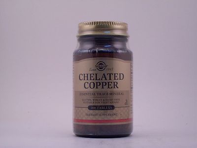 Chelated Copper 100 Tablets