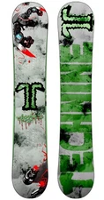 Technine Shred Til Death STD Mens Snowboard 151 cm T9 Combo White/Green New 2023